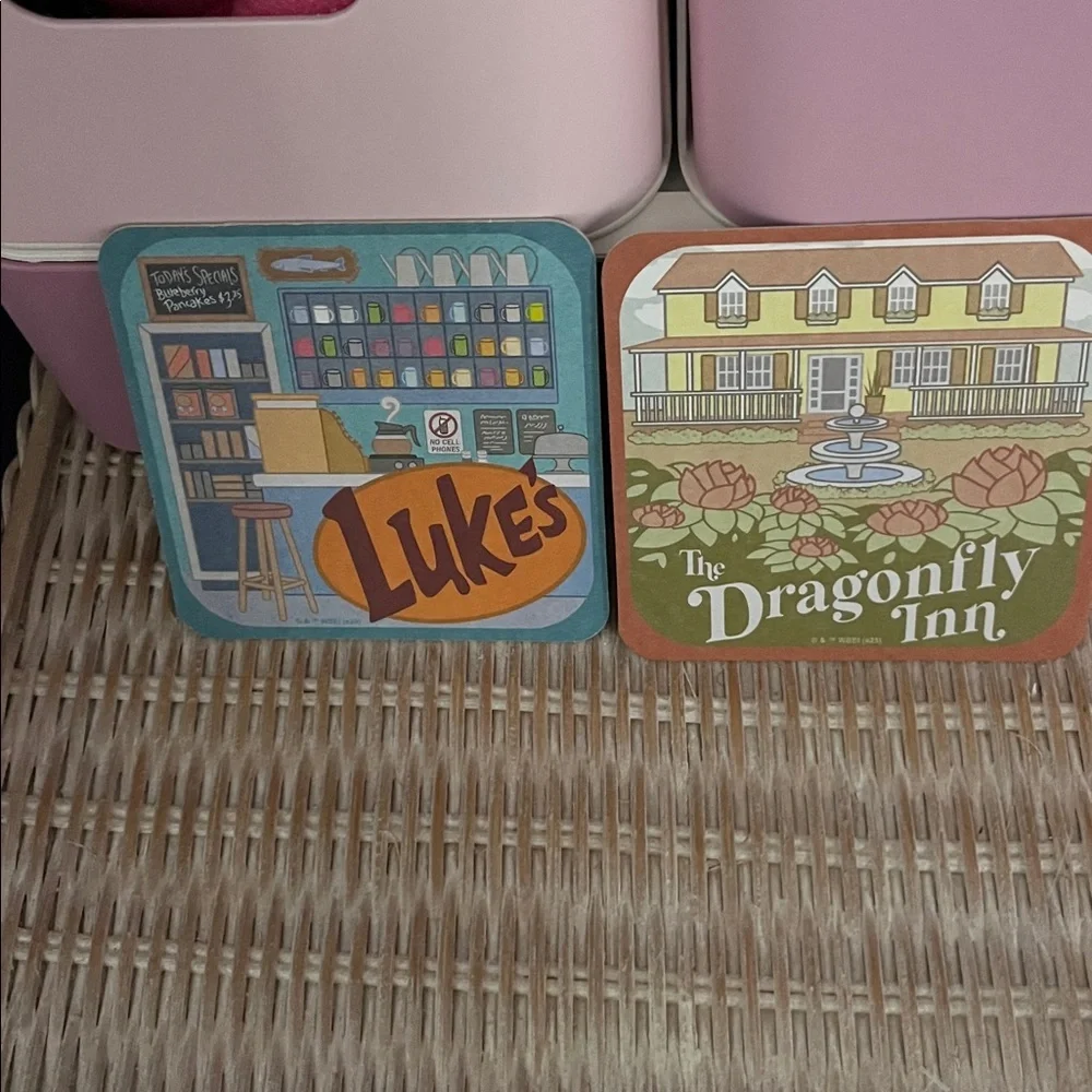 Gilmore Girls Cardboard Coasters Set of 4
